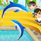 Play with dolphins